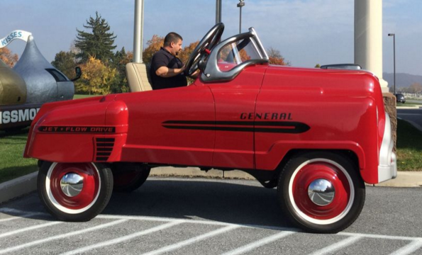 Pedal Car Replica Silhouette