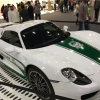 Police in Debai have turned a Porsche 918 Spyder into a police car