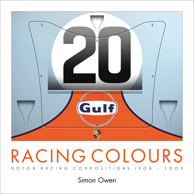 Racing Colours book cover Simon Owen