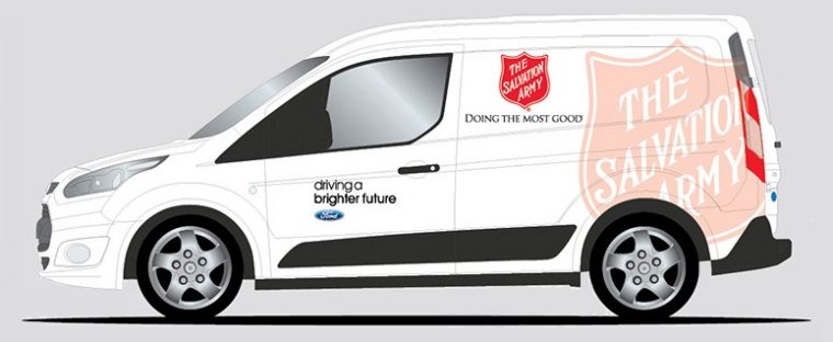 The Salvation Army Ford Transit Connect