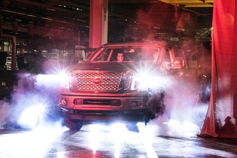 All-new Nissan TITAN XD full-size pickup production begins at Canton