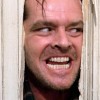 Jack Nicholson in The SHining