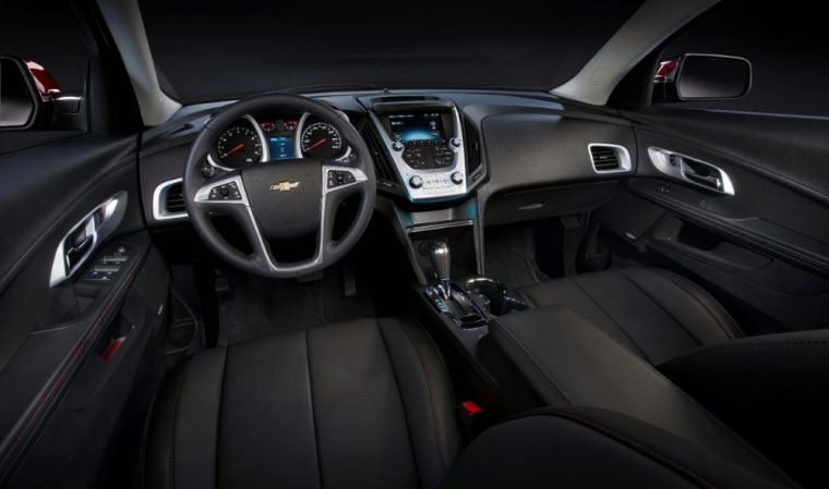 A tilt and telescopic steering column comes standard with the 2016 Chevy Equinox