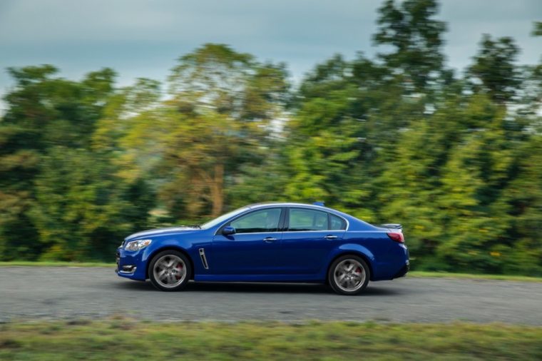 The 2016 Chevrolet SS comes with 19-inch aluminum wheels