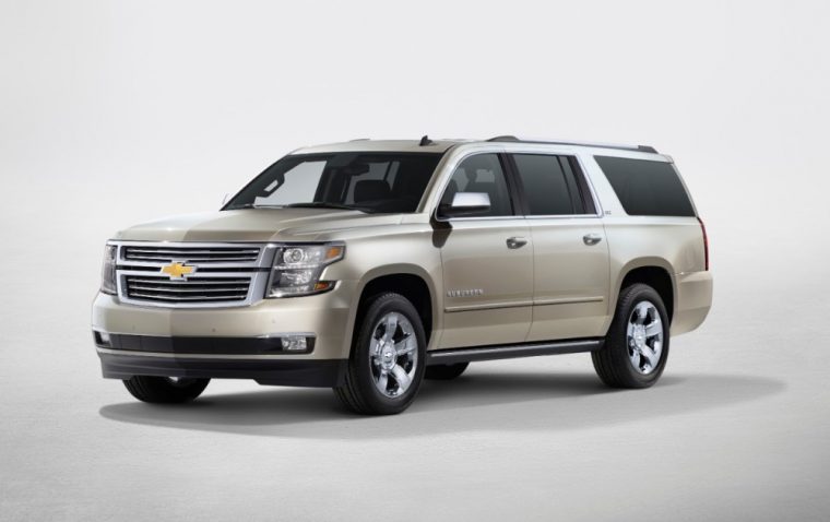 The 2016 Chevrolet Suburban features a V8 engine good for 355 horsepower and 383 lb-ft of torque