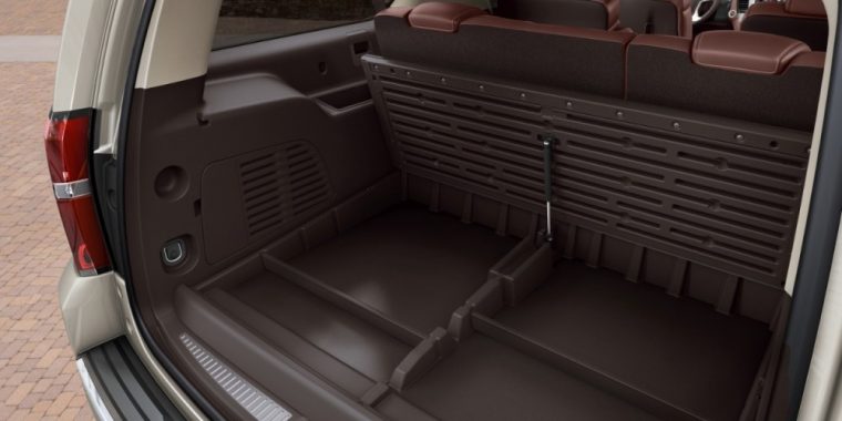The 2016 Chevy Suburban features vast amounts of storage space