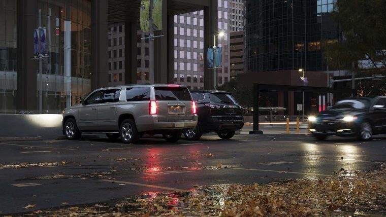 The 2016 Chevy Suburban comes with a Manual rear liftgate