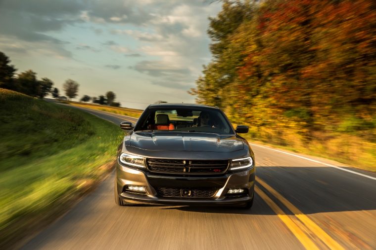 The 2016 Dodge Charger R/T Road & Track features a 5.7-liter V8 HEMI® MDS VVT engine