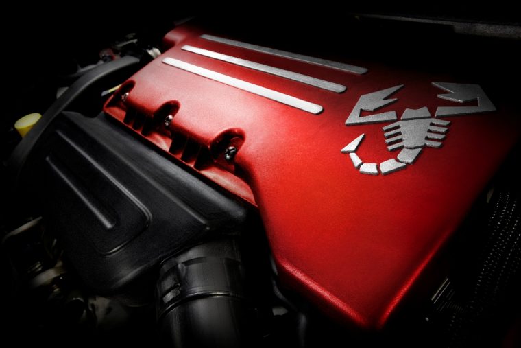 2016 Fiat 500 Abarth engine