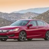 The 2016 Honda Accord sedan features a starting MSRP of $22,105