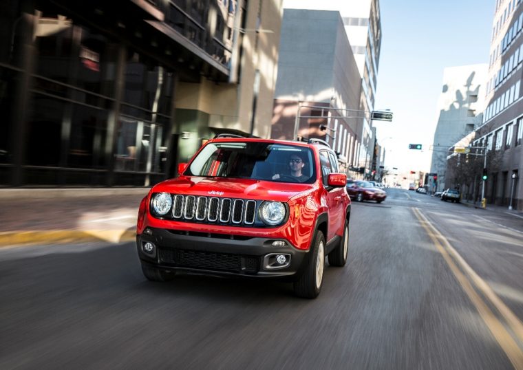 2016 Jeep Renegade City Driving