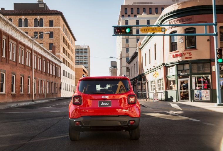 2016 Jeep Renegade Rear End