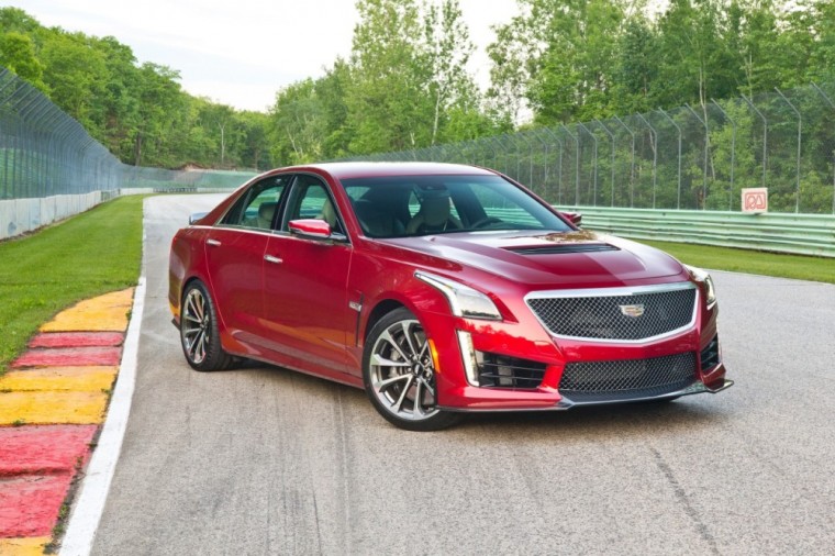 The 2016 Cadillac CTS-V comes with a 6.2-liter V8 supercharged engine good for 640 horsepower