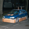 Cardboard Cutout Super Car