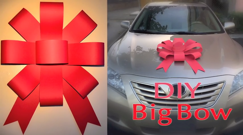 Buy Big Car Bows, Car Bonnet Bows - Arrive Ready To Use