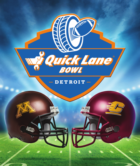 2015 Ford Quick Lane Bowl Poster