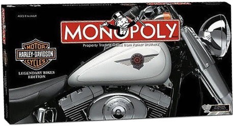 Harley Davidson Bike Edition Monopoly board game