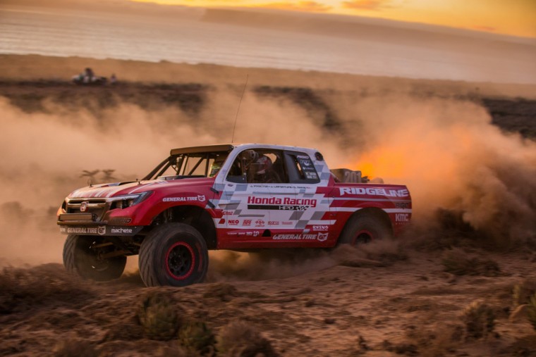 Honda Ridgeline Baja Race Truck at 2015 Baja 1000