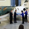 Honda Aircraft Company delivered the first HondaJet on Dec. 23, 2015.