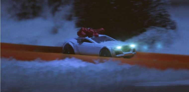 Hot Wheels Video car commercial Christmas car