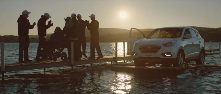 Hyundai Helps Son with Cerebral Palsy & His Father Complete First Car Triathlon dock