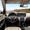 Interior of the roomy 2016 Hyundai Santa Fe Sport