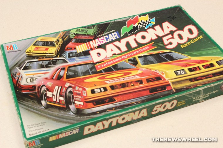 NASCAR Daytona 500 1990 board game review box