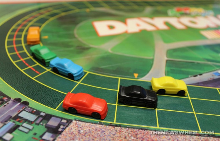 NASCAR Daytona 500 1990 board game review cars