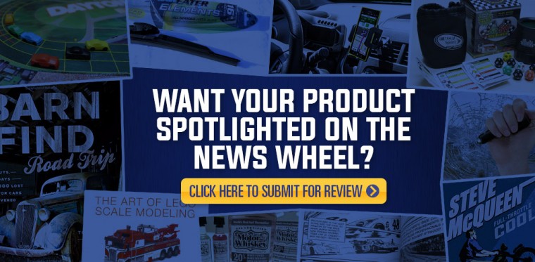 The News Wheel Product Review Submission banner