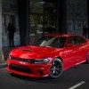 The 2016 Dodge Charger Hellcat features a 6.2-liter V8 HEMI® supercharged engine