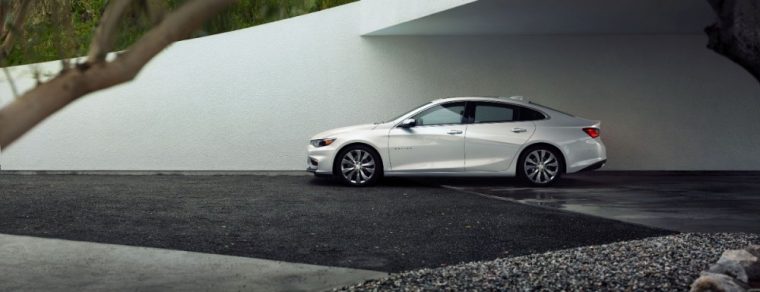 Laminated acoustic glass is featured on the 2016 Chevrolet Malibu