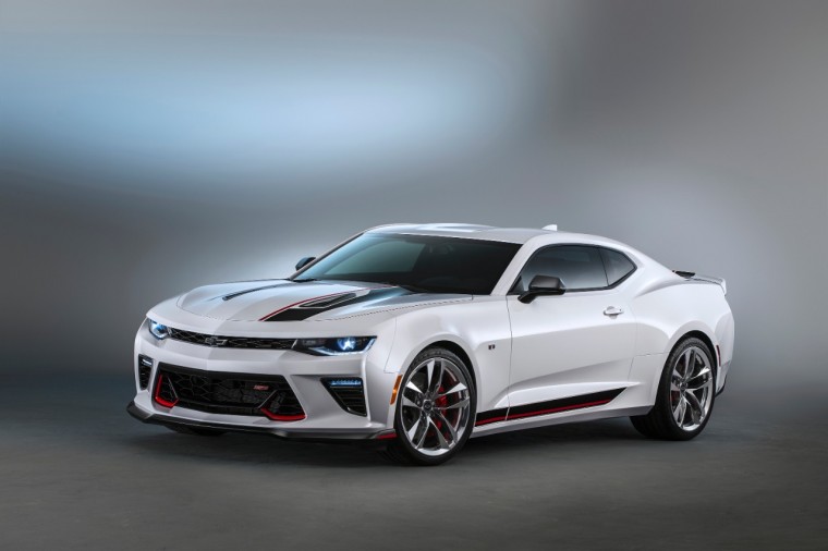 2016 Chevy Camaro White concept at SEMA 2015