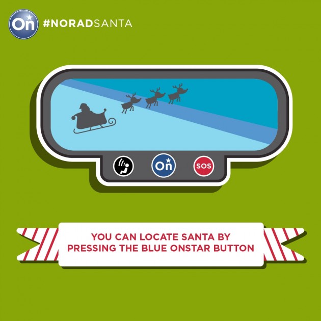 Santa Tracking though OnStar