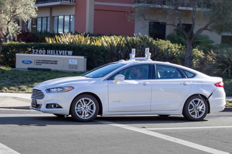 Autonomous Ford Fusion Hybrid