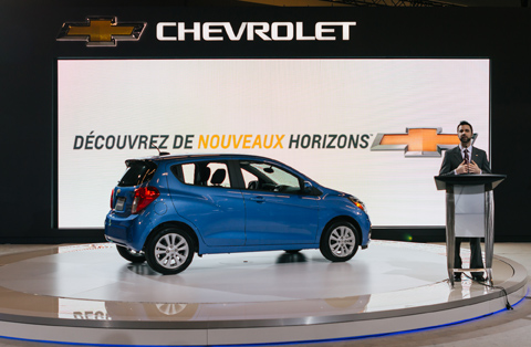 Chevrolet Spark at MIAS