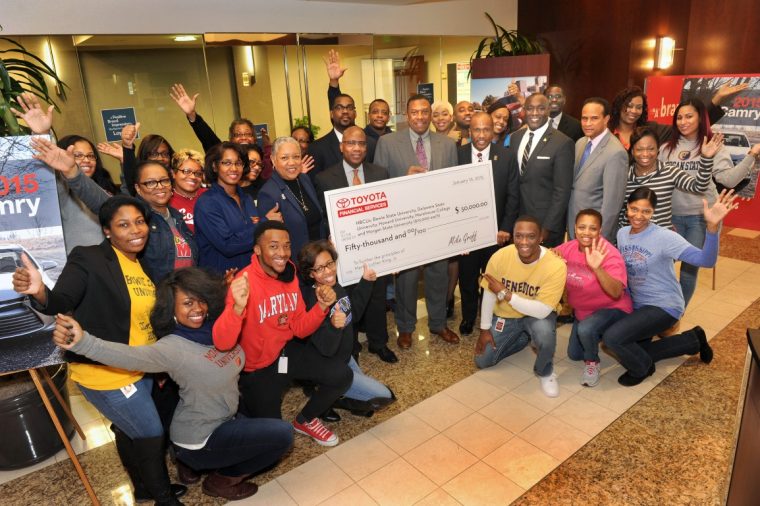 2015 Toyota HBCU donation