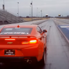 The Fireball Edition 2016 Chevy Camaro was caught on Camera completing a quarter mile at a drag strip in just 9.91 seconds