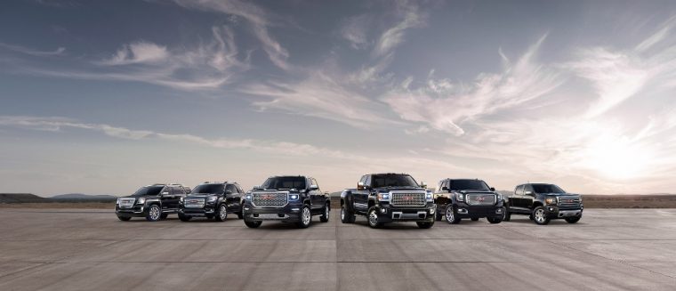 2016 GMC line up