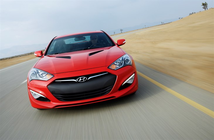 2016 Hyundai Genesis Coupe  model overview front exterior