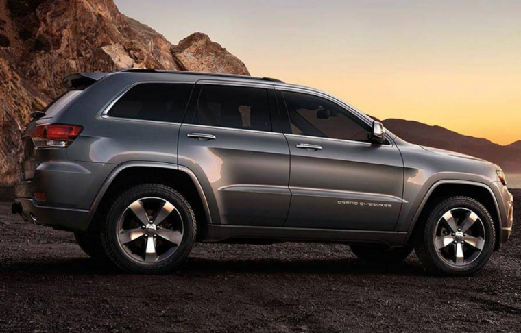 2016 Jeep Grand Cherokee Silhouette