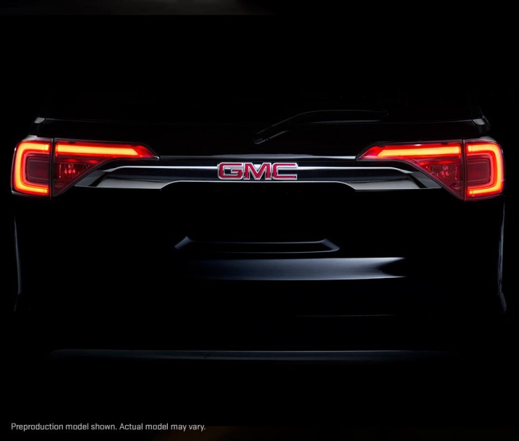 2017 GMC Acadia Teaser