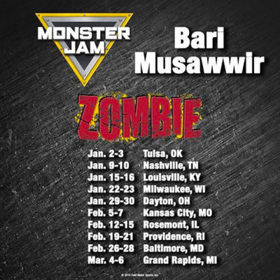 Bari Musawwir Monster Jam East Coast Schedule