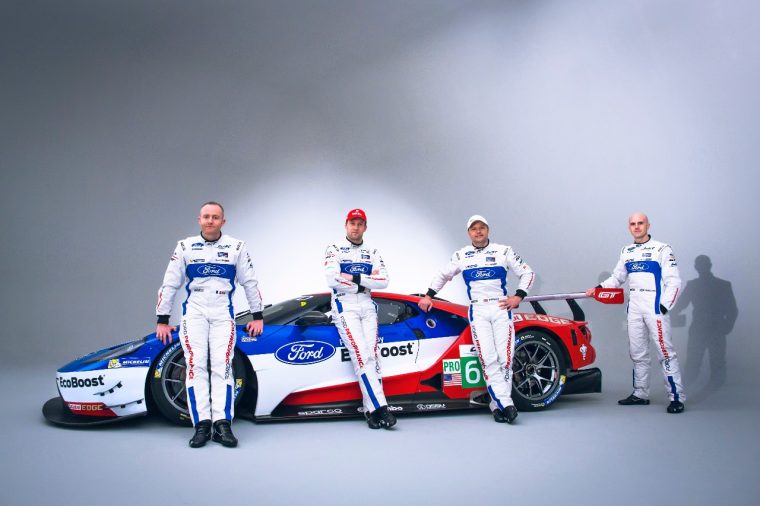 Ford GT Driver Lineup for 2016 WEC