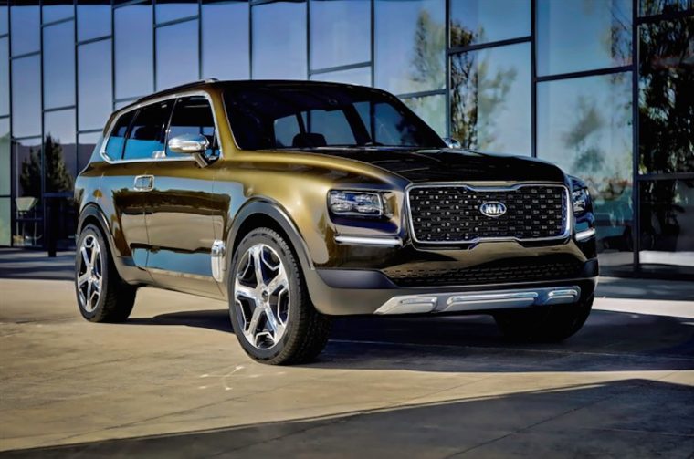 Kia Telluride Concept Front End