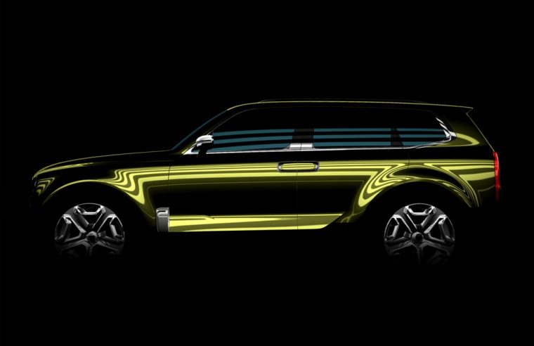 Kia Telluride NAIAS Teaser Image 1