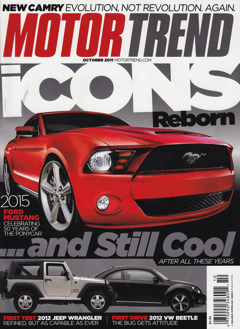 Motor trend magazine cover