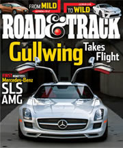 Road Track magazine cover