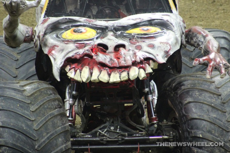 remote control zombie monster truck