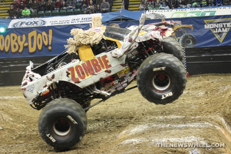 Zombie Monster Jam truck driven by Bari Musawwir interview