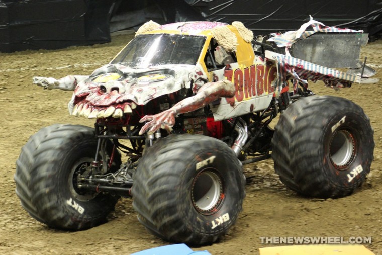 monster truck skeleton